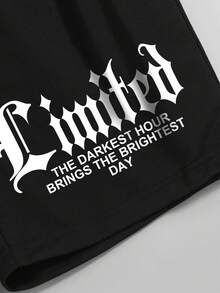 Manfinity EMRG Men's Street Portrait Retro Print T-Shirt Set - White - View 4