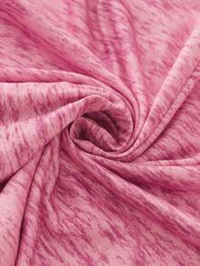 EMERY ROSE Women's Coconut Tree Print Tie Front Shorts - Pink - View 5