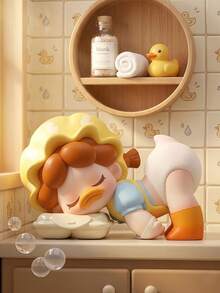 POKOJA LAND 盲盒。卡通公仔盲盒，睡眼惺忪表情设计，适合外出装饰，时尚配饰。圣诞/生日礼物。不含毛绒玩具 - 潮玩盲盒 - 查看 7