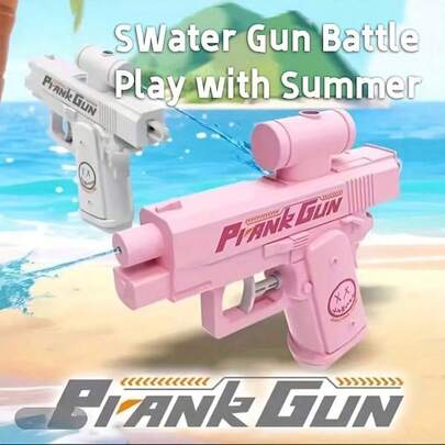 MINKOJA 1pc Double Sided Prank Water Gun, Creative Reverse Watering Gun Prank Funny Spray Water Toy, Spoof Water Gun With Reversible Switch, Fun Toys For Parties And Pranks