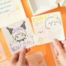 3 Sets Cute Cartoon Kids Drawing Stencils 48Pcs | Hollow-Out Stencils For Oil Pastel & Handwritten Newspaper(Random Styles) - Sets - View 1