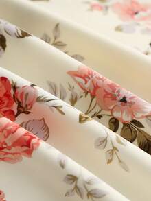 GlowEve Sleeveless V-Neck Printed Dress, Elegant Design Women's Long Dress, Summer Holiday Vacation Dress, Beach Outfit - Multicolor - View 7