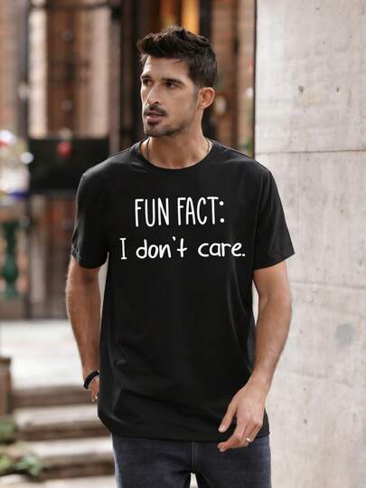 Camiseta casual de manga corta y cuello redondo para hombres, con letras y motivos divertidos estampados. Diseño holgado, tejido de alta calidad, tacto suave y cómodo, excelente transpirabilidad, absorbe la sudor sin encogerse. Ideal para hombres y mujeres, diseño para parejas, camiseta de pareja de mangas medias y largas, un artículo imprescindible en verano.