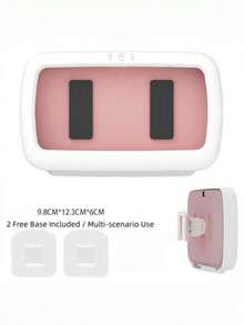 Zazumi 1Pc New Design 360° Rotatable Waterproof Phone Holder - Bathroom Phone Case For Bathing & Video Streaming, Hands-Free Entertainment Tool - Multicolor - View 11