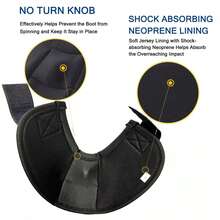 (Sold In Pairs) Professional Nylon Horse Care Boots, Black Horse Boots, Prevent Excessive Injury, Easy To Put On And Care For - Black and White - View 2