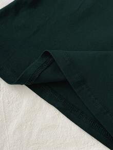 Tseoso 3件套女士休闲简约95%棉圆领修身长袖T恤套装 - 彩色 - 查看 8