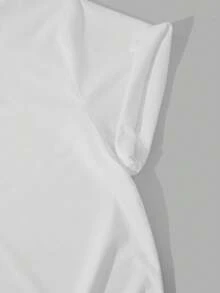 Resyla Salty Moms Beach Club Print Summer Vacation T-Shirt - White - View 3