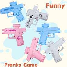 MINKOJA 1pc Double Sided Prank Water Gun, Creative Reverse Watering Gun Prank Funny Spray Water Toy, Spoof Water Gun With Reversible Switch, Fun Toys For Parties And Pranks - Multicolor - View 14