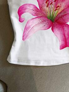 Franclia 这款女士橙色二合一印花吊带背心性感十足，充满Y2K风格，适合海岛、海滩、度假、音乐节和派对等场合。 - 彩色 - 查看 4