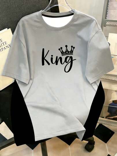 Manfinity Joysei Duck Pattern Print Design On Abdominal Muscles, Men's Fashionable Summer Casual Sportswear, Men's Top