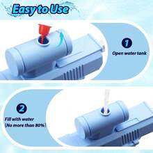 MINKOJA 1pc Double Sided Prank Water Gun, Creative Reverse Watering Gun Prank Funny Spray Water Toy, Spoof Water Gun With Reversible Switch, Fun Toys For Parties And Pranks - Multicolor - View 12