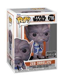 Funko Pop Star Wars Zeb Orrelios #716 Entertainment Earth Exclusive Limited Edition Bobble-Head Vinyl Figure Collectible With Official Box - Multicolor - View 6