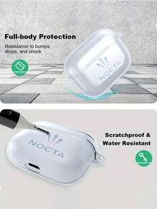 Fashion Headphone Case For AirPods 1/2 | Protective Cover, Perfect Gift For Him/Her - Clear - View 7