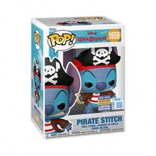 Funko POP！星际宝贝海盗史迪奇 #1659 乙烯基人偶，冬季漫展限量版，盒装收藏模型，可爱桌面摆件，粉丝礼物。 - 彩色 - 查看 6