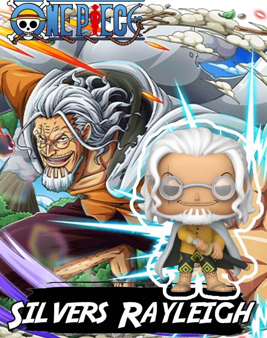 Mô hình Funko Pop! Plus One Piece Silvers Rayleigh bằng nhựa vinyl #2150, hộp trưng bày có cửa sổ, đồ sưu tầm dễ thương để trang trí bàn làm việc, quà tặng cho người hâm mộ và nhà sưu tập. - 1PC - Xem 1