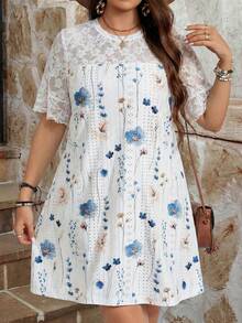Comfylo 大码度假休闲蕾丝拼接印花连衣裙 休闲印花优雅短袖长款连衣裙 大码女士夏季海滩度假宽松连衣裙 女士夏季连衣裙 适合外出的时尚连衣裙 花卉/春季大码连衣裙 乡村音乐会服装 毕业典礼服装 女士夏季服装 女士早午餐服装 母亲节教堂服装 女士休闲度假水彩印花迷你连衣裙 适合夏季 适合外出的时尚连衣裙 花卉/春季女士连衣裙 休闲假日印花露肩连衣裙 婚纱 花卉贴花连衣裙 刺绣连衣裙 大码蓝色花朵连衣裙 蓝白花朵连衣裙 田园风连衣裙 大码花朵连衣裙 白色蕾丝连衣裙 刺绣花朵连衣裙 白色花朵连衣裙 女士波西米亚风连衣裙 女士白色花朵连衣裙 女士白色波西米亚风连衣裙 野花连衣裙 女士波西米亚风连衣裙 女士夏季连衣裙 女士夏季连衣裙 女士休闲连衣裙 - 白色 - 查看 9