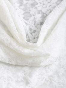 Sweetra Minimalist Italian Street Style Lace Trim Ruched Metallic Decor Camisole Top For Women, Suitable For All Seasons - Apricot - View 6