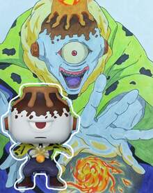 Funko Pop Animation Jujutsu Kaisen Shibuya Incident Jogo #2127 Vinyl Figure Collectible With Official Box Packaging Anime Display Model - Multicolor - View 1