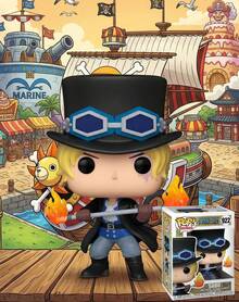 Funko Pop Vinyl Figure Collectible, One Piece Anime Character Sabo #922, Boxed Display Model, Desk Shelf Decor, Gift For Girls Women, Birthday Holiday Present, Cute Big Head - Multicolor - View 3
