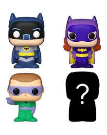 Funko Bitty Pop DC 4 Packs Mini Vinyl Figures Batman Riddler Batgirl Mystery Blind Box Collectible Toy - Multicolor - View 6