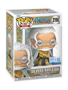 Funko Pop! Plus One Piece Silvers Rayleigh Vinyl Figure #2150, Boxed Window Display Collectible, Cute Desk Decor, Gift For Fans And Collectors - 1PC - View 7