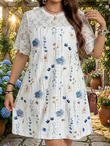 Comfylo 大码度假休闲蕾丝拼接印花连衣裙 休闲印花优雅短袖长款连衣裙 大码女士夏季海滩度假宽松连衣裙 女士夏季连衣裙 适合外出的时尚连衣裙 花卉/春季大码连衣裙 乡村音乐会服装 毕业典礼服装 女士夏季服装 女士早午餐服装 母亲节教堂服装 女士休闲度假水彩印花迷你连衣裙 适合夏季 适合外出的时尚连衣裙 花卉/春季女士连衣裙 休闲假日印花露肩连衣裙 婚纱 花卉贴花连衣裙 刺绣连衣裙 大码蓝色花朵连衣裙 蓝白花朵连衣裙 田园风连衣裙 大码花朵连衣裙 白色蕾丝连衣裙 刺绣花朵连衣裙 白色花朵连衣裙 女士波西米亚风连衣裙 女士白色花朵连衣裙 女士白色波西米亚风连衣裙 野花连衣裙 女士波西米亚风连衣裙 女士夏季连衣裙 女士夏季连衣裙 女士休闲连衣裙 - 白色 - 查看 12