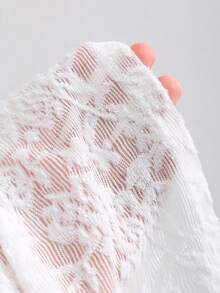 Sweetra Minimalist Italian Street Style Lace Trim Ruched Metallic Decor Camisole Top For Women, Suitable For All Seasons - Apricot - View 5