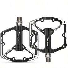 1 Pair WEST BIKING Bicycle Aluminum Alloy Bearings Lubricated Platform Pedals, Mountain Bike Riding Equipment - Multicolor - View 15