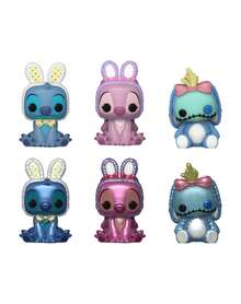 Bộ sưu tập Funko Bitty Pop Disney Lilo & Stitch Mini Vinyl Figure Blind Box Set hình chú thỏ Stitch dễ thương, đồ chơi sưu tầm dạng viên nang bí ẩn, quà tặng cho người hâm mộ và nhà sưu tập mô hình. - Nhiều màu - Xem 5