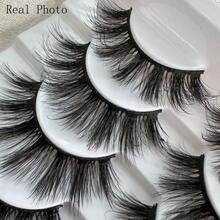 HBZGTLAD 10 Pairs Crisscross Extra Long Lashes, Natural-Looking False Eyelashes, Large Tiered Box, 3D Faux Mink Lashes, Eyelash Extension - Black - View 16