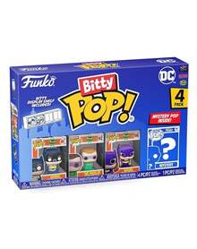 Funko Bitty Pop DC 4 Packs Mini Vinyl Figures Batman Riddler Batgirl Mystery Blind Box Collectible Toy - Multicolor - View 4