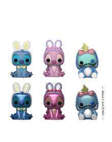 Bộ sưu tập Funko Bitty Pop Disney Lilo & Stitch Mini Vinyl Figure Blind Box Set hình chú thỏ Stitch dễ thương, đồ chơi sưu tầm dạng viên nang bí ẩn, quà tặng cho người hâm mộ và nhà sưu tập mô hình. - Nhiều màu - Xem 2