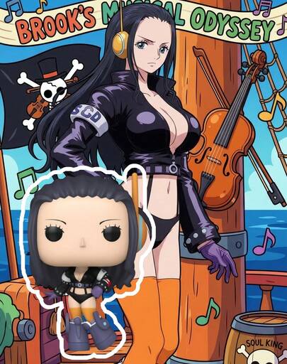  Mô hình Funko Pop Vinyl sưu tầm, Nico Robin One Piece #2137, mô hình trưng bày có hộp, nhân vật anime đầu to dễ thương, vật trang trí bàn làm việc, quà tặng cho người hâm mộ anime, quà sinh nhật, quà ngày lễ.