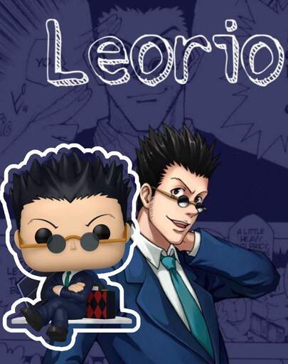  Funko Pop Animation Hunter X Hunter Leorio Vinyl Figure #2091 Collectible Shelf Display Model Gift For Anime Fans