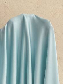 Soleia Spring/Summer New Casual Vacation Western Beach Wedding Guest Attire Graduation Brunch St. Patrick's Day Spring Break Easter Music Festival Elegant Boho Tropical Sexy Backless Handmade Rope Halter High Slit Skirt Stretchy Knit 2-Piece Set, Blue - Teal Blue - View 7