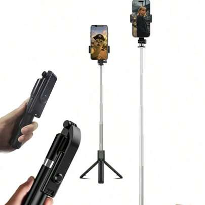 Teckwe Gậy selfie kiêm chân máy bằng nhôm có thể thu gọn 170cm/67 inch với đèn chiếu sáng và điều khiển từ xa không dây, tương thích với điện thoại thông minh /Android - Lý tưởng cho du lịch, quay vlog, phát trực tiếp và chụp ảnh ngoài trời. Giá đỡ di động có thể thu gọn được thiết kế dành cho các blogger và du khách để ghi lại những khoảnh khắc đáng giá mọi lúc, mọi nơi! Một sản phẩm bán chạy nhất!