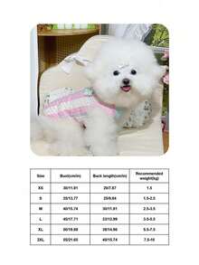 PETSIN 宠物狗春夏彩虹撞色镂空吊带猫咪泰迪熊吊带背心 宠物狗服装 宠物用品服装 - 彩色 - 查看 27