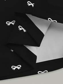 Lalippa 女士蝴蝶结印花修身休闲吊带背心 - 彩色 - 查看 5