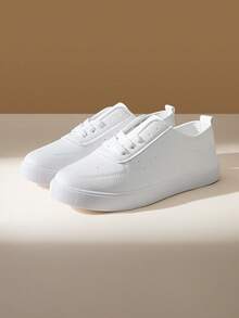 CUCCOO EASI Women's Casual Sneakers - White - View 1