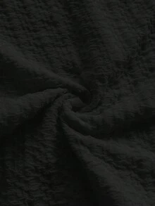 Soleia 度假风夸张荷叶边无肩带女士派对连体裤，适合圣诞节、约会、夜店、波西米亚风、度假、秋季女装、复古风 - 黑色 - 查看 7