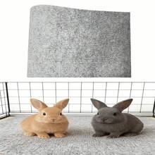 1PC Self-Adhesive DIY Easy-Cut Anti-Slip Rabbit Scratch Pad, Suitable For Rabbit Cages, Easy To Clean, Suitable For Claw And Teeth Care, Rabbit Cage Mat, Small Animal Floor Scratching Carpet, Rabbit Cage Carpet, Rabbit Cage Accessories - Multicolor - View 6