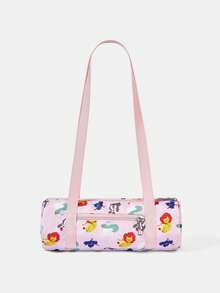 HARRY POTTER X SHEIN 1pc Versatile Letter & Cartoon Pattern Shoulder Bag Suitable For College Students, Formal Events, Parties, And Daily Outings - Pastel - View 3