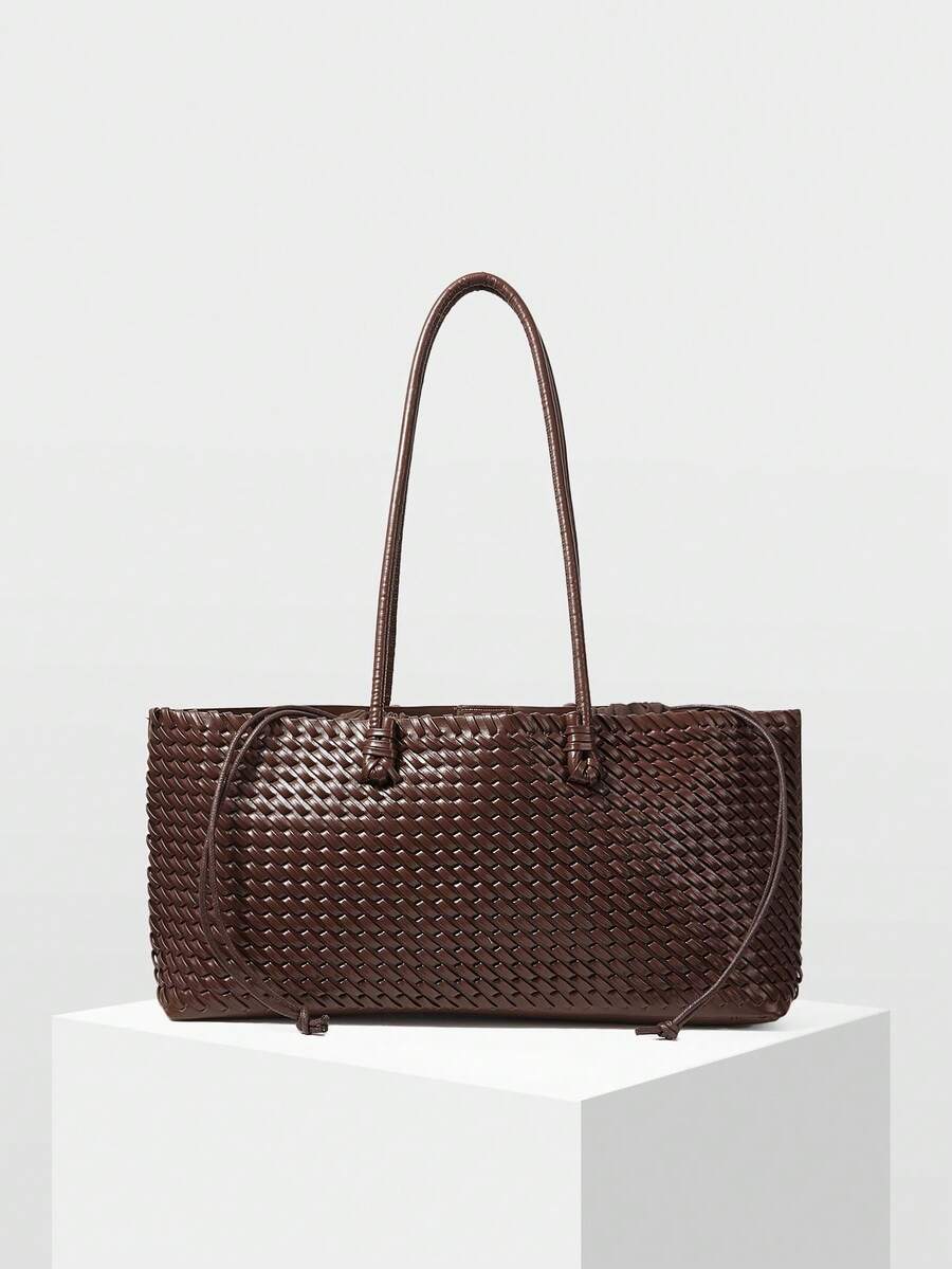 MOTF WOMEN'S FASHION COMMUTER VERSATILE HANDBAG - Coffee - View 1