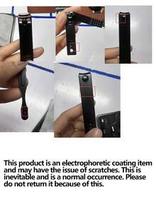 Bộ dụng cụ làm móng tay và móng chân chuyên nghiệp, kìm cắt móng bằng thép không gỉ kèm hộp đựng du lịch. - màu đen - Xem 8