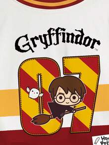 HARRY POTTER X SHEIN 女士短款T恤 - 白色 - 查看 3