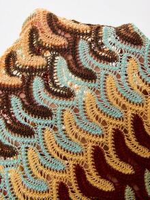 Coolane Women's Spring/Summer Chic Boho Tropical Vacation Striped - Multicolor - View 6