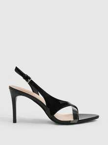 CUCCOO SZL Women Heeled Sandals - Black - View 2