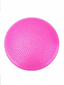 1 pieza Esterilla de equilibrio, Cojín de masaje de yoga, Pelota de yoga semicircular para principiantes, Pelota de masaje Entrenador de tobillos - Multicolor - Ver 11