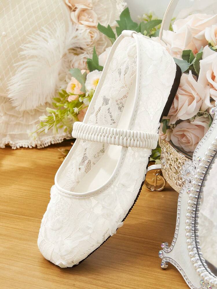CUCCOO HITCHD Ladies Flat Shoes Brown Leopard Print Black Hollow Embroidered Sequins Mesh Square Ballet Flats, Mary Jane White Flats, Elegant Women's Flats Black Professional Work Shoes, Light Comfortable Versatile Casual Suitable For Daily Commuting/Christmas Thanksgiving/Prom Party/Outer Wear Women's Shoes Wedding Shoes Summer Shoes Bride Shoes