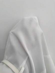 Airaco Conjunto de 2 piezas de top halter burdeos y shorts blancos para mujer - Rojo - Ver 5